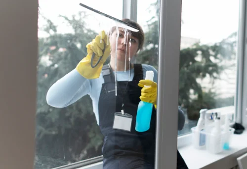 Nettoyage de vitres intérieures et extérieures à Châteauroux-les-Alpes